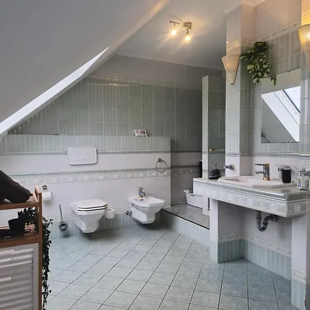 Daire Parkplaetze, Einzelbetten, 2 Balkone, Fast Wi-fi 100 Mbit, Homeoffice, Aufzug, Lichtdurchflutet, Panoramablick